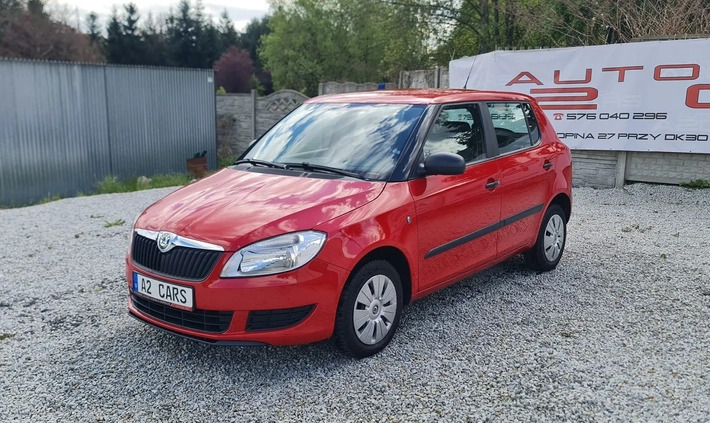 Skoda Fabia cena 14900 przebieg: 164000, rok produkcji 2010 z Olszyna małe 352